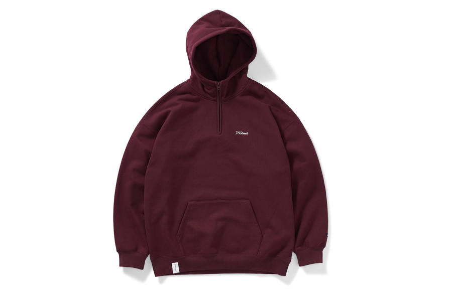 714STREET Sweatshirts Unisex Hooded Thickened Heavyweight