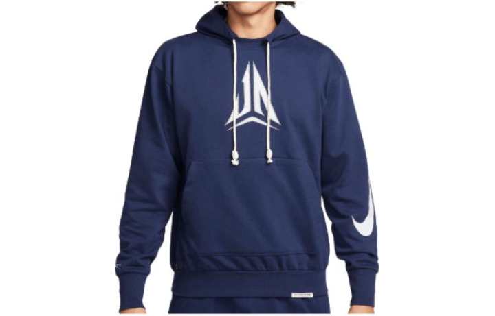 Nike Nike Dri Fit Pullover Basketball Hoodie Sweatshirt Men's Midnight Blue