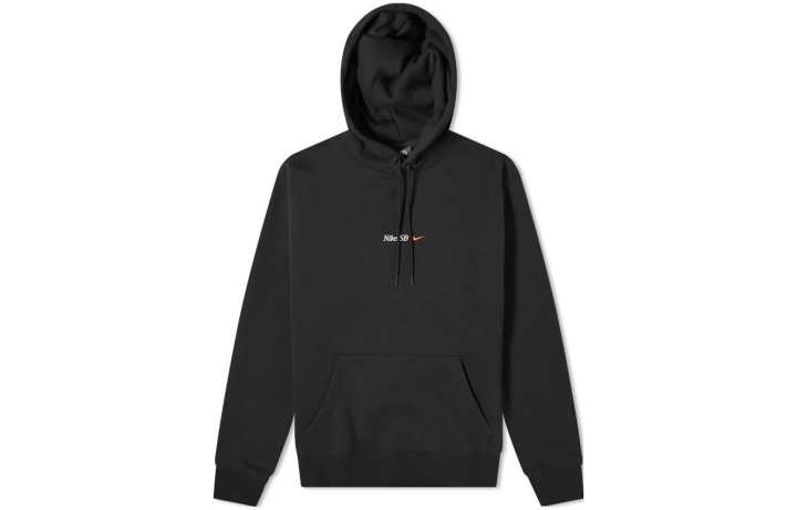Nike Nike Sweatshirts Men's Black Hooded Moderate Regular