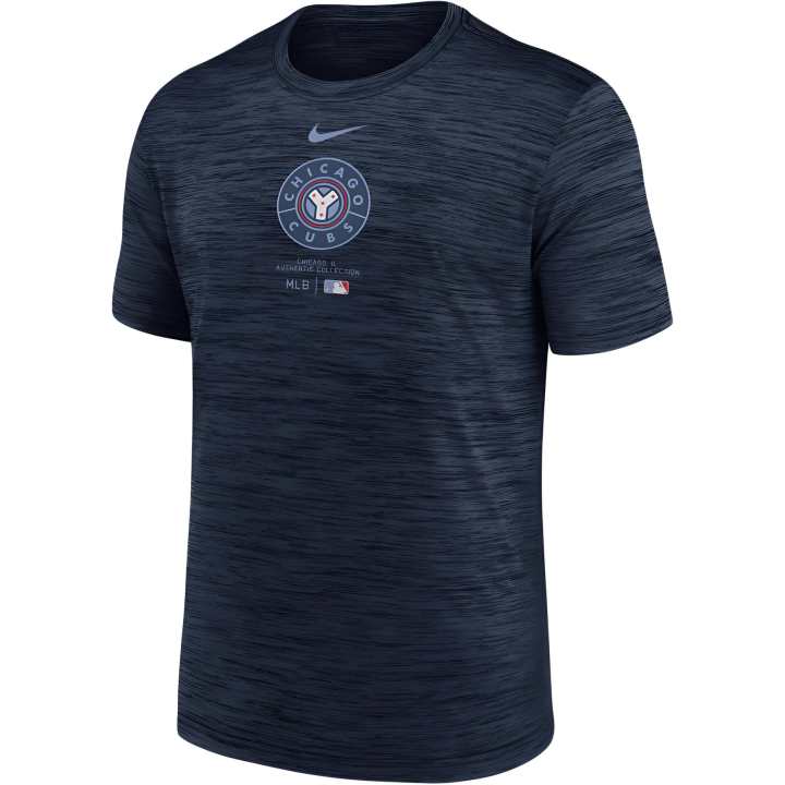 Nike Nike Chicago Cubs City Connect Practice Velocity Men's Nike Dri-FIT Mlb T-Shirt