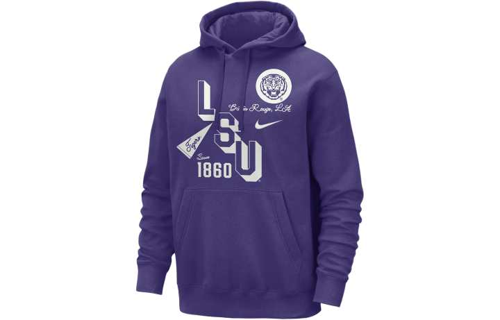 Nike Nike Lsu Club Men's Nike College Hoodie