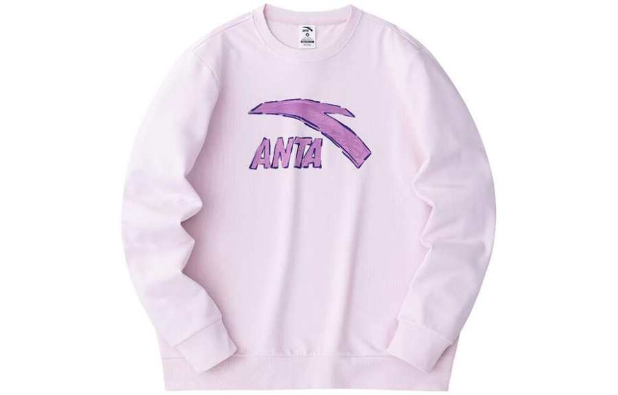 Anta Life Collection Sweatshirt Unisex Clear Pink