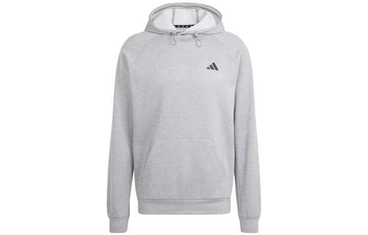 Adidas Adidas Sweatshirts Men's Gray Hooded Moderate Regular