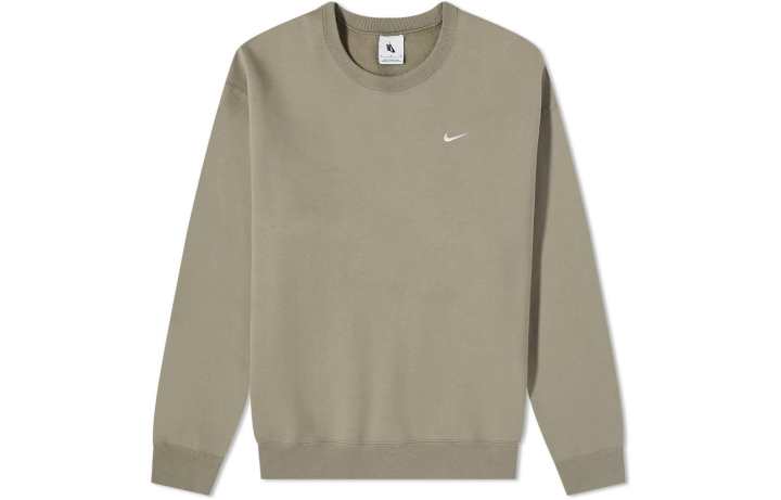 Nike Nike Sweatshirts Men's Green Crew Neck Moderate Regular