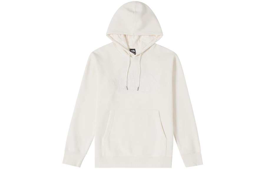 THE NORTH FACE Sweatshirts Men's White Hooded Moderate Regular