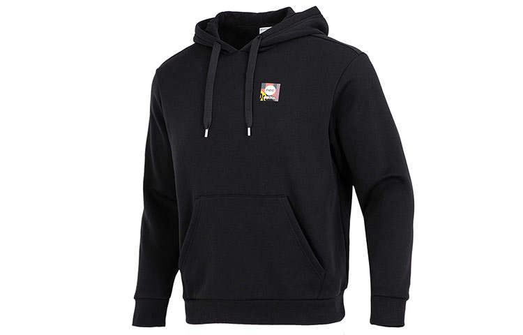 Adidas Neo Sweatshirts Men's Black Hooded Moderate Regular