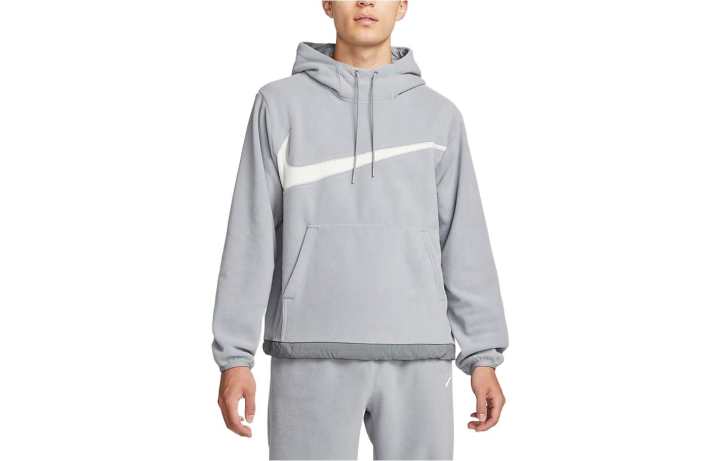 Nike Nike Sweatshirts Men's Gray Hooded Moderate Mock Two Piece