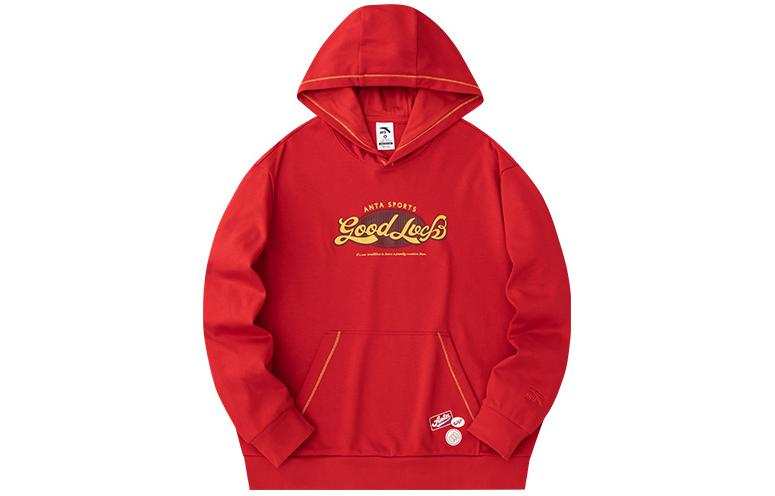 ANTA Anta Life Collection Sweatshirt Unisex Rich Red