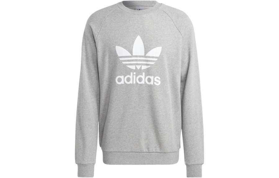 Adidas Originals ADICOLOR CLASSICS TREFOIL Sweatshirt Men's Gray