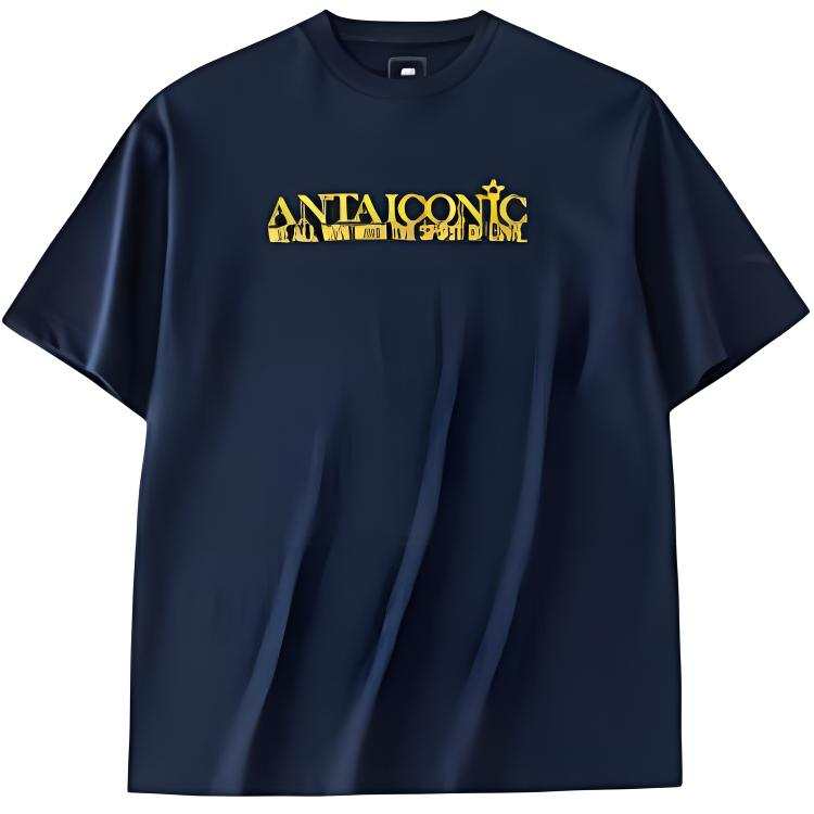Anta T Shirt Men's Midnight Black