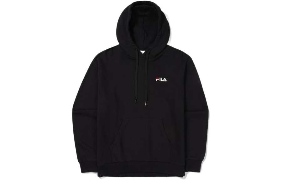 FILA Sweatshirts Unisex Navy Hooded Moderate Regular
