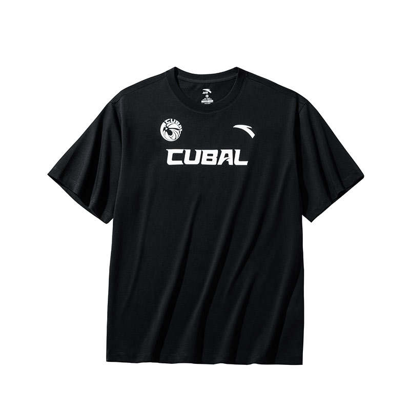 Anta Basketball Collection T Shirt Men's Basic Black