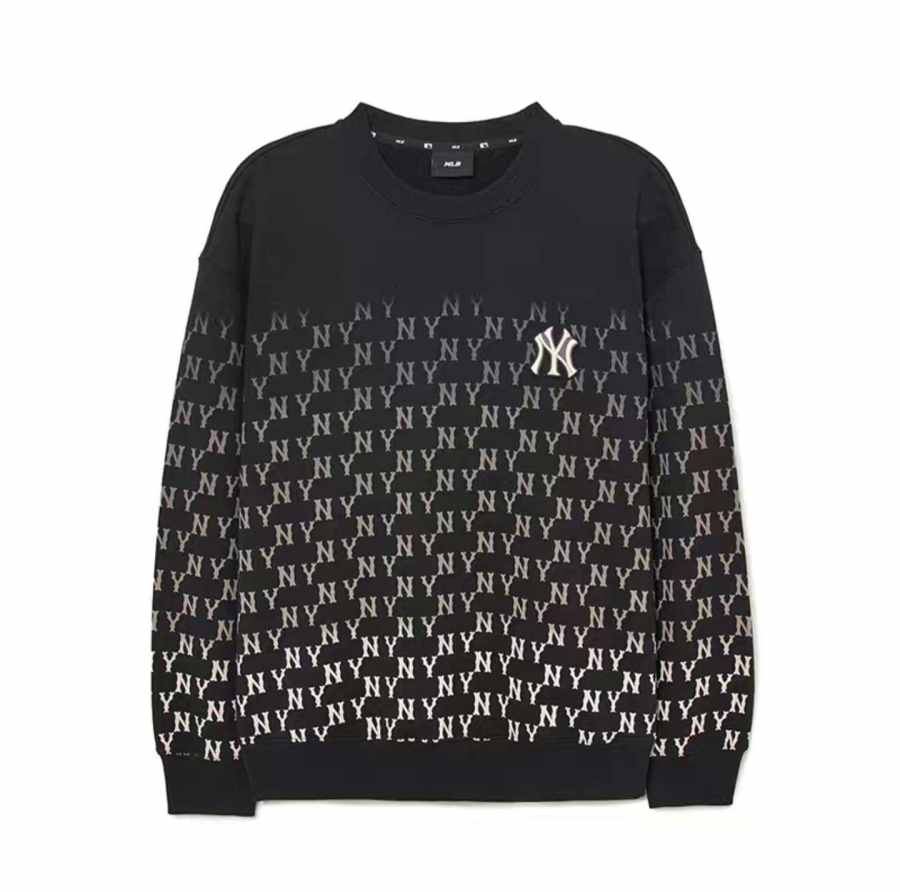 MLB MLB Sweatshirts Unisex Black Crew Neck Moderate Regular