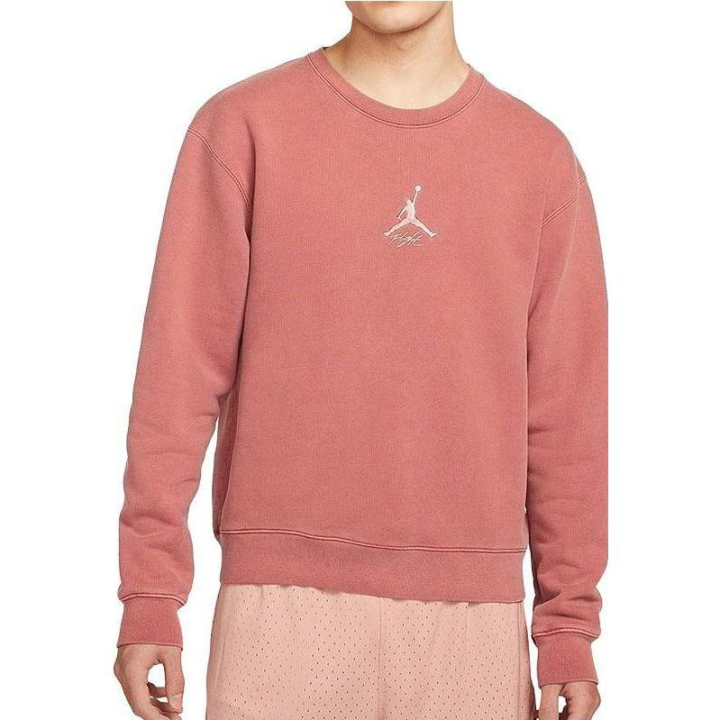 Jordan Jordan Sweatshirts Men's Rusty Pink Color Crew Neck Moderate Regular