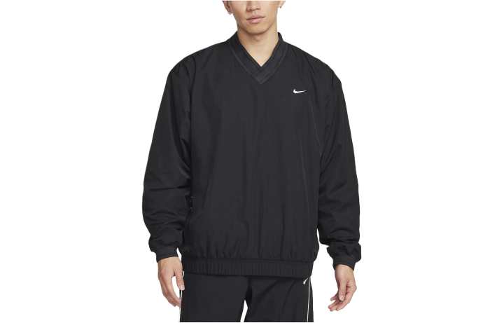 Nike Nike Sweatshirts Men's Black V Neck Moderate Regular