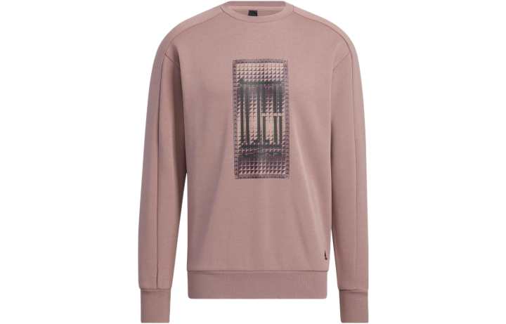 Adidas Adidas Sweatshirts Men's Red Crew Neck Moderate Regular