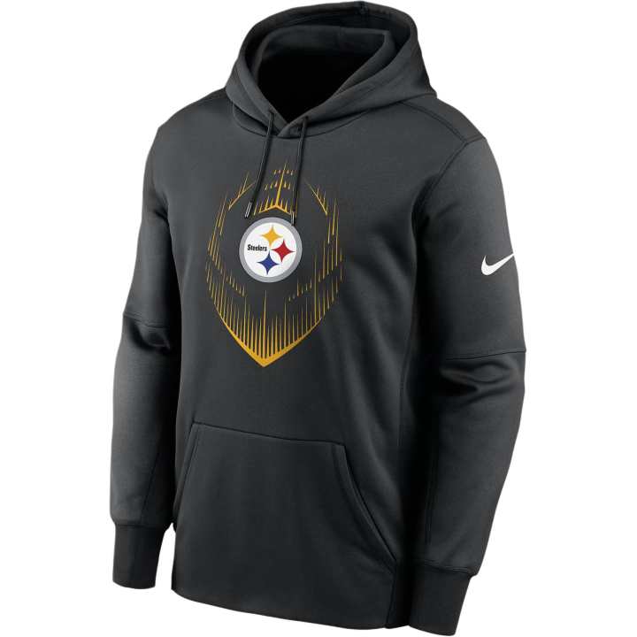 Nike Nike Pittsburgh Steelers Icon Men's Nike Therma Nfl Pullover Hoodie