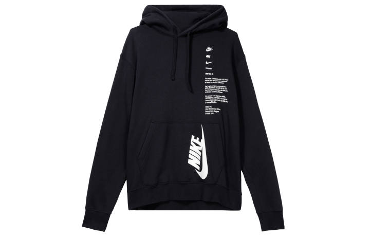 Nike Nike Sweatshirts Men's Black Hooded Moderate Other