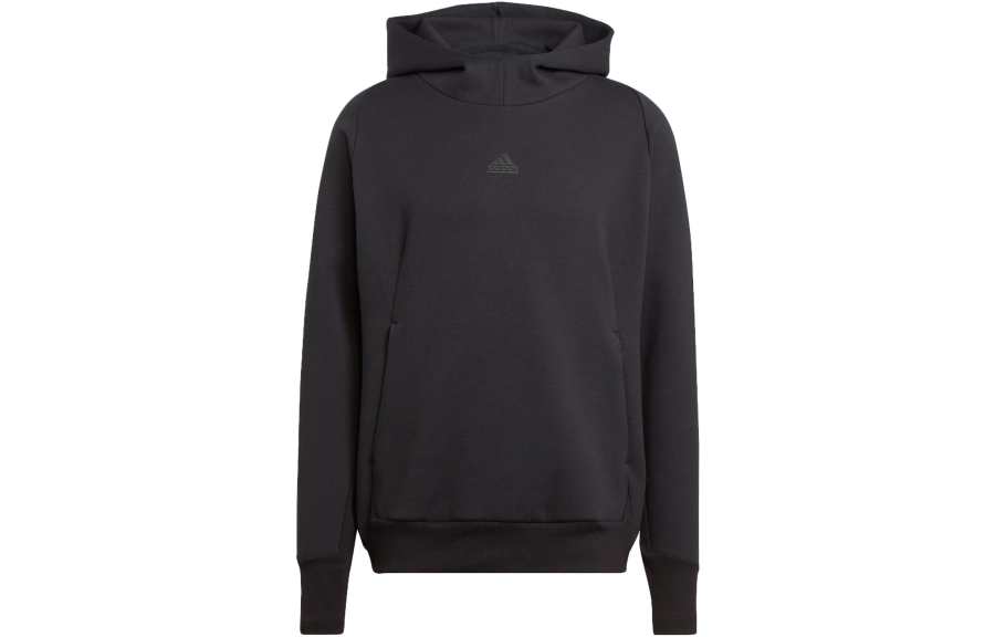 Adidas Adidas Z.N.E Sweatshirts Men's Black Hooded Moderate Regular