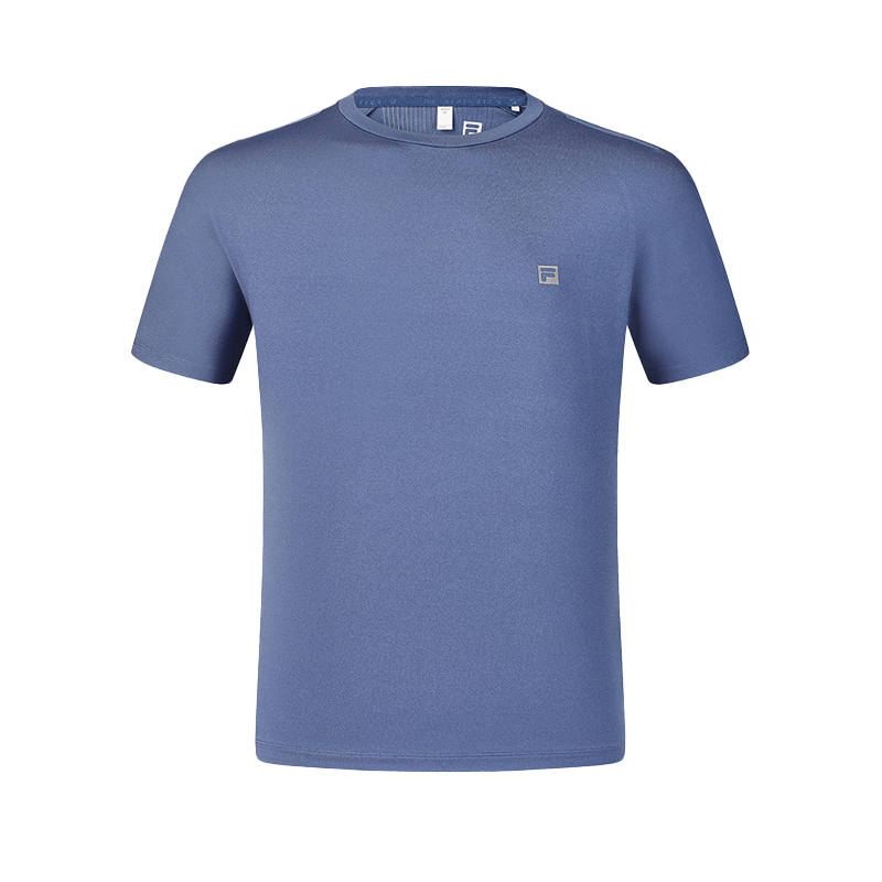 FILA T Shirt Men's Bright Gray Blue