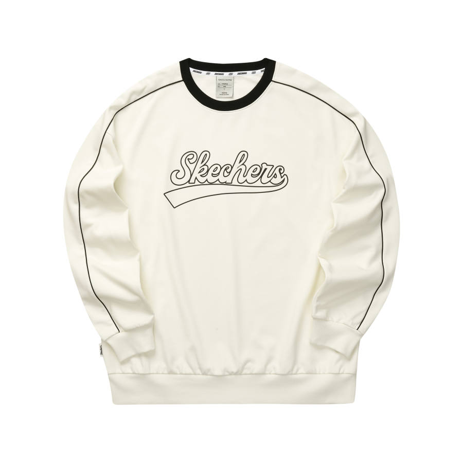 Skechers Sweatshirt Unisex Marshmallow White