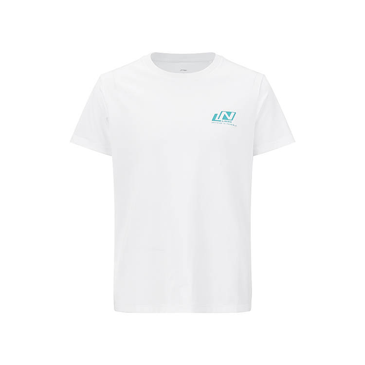 Li-Ning Li Ning Table Tennis Collection T Shirt Unisex White