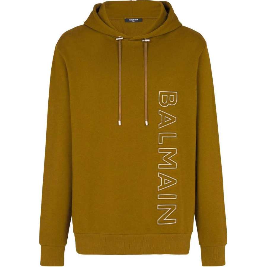 BALMAIN BALMAIN Reflective Logo Hoodie