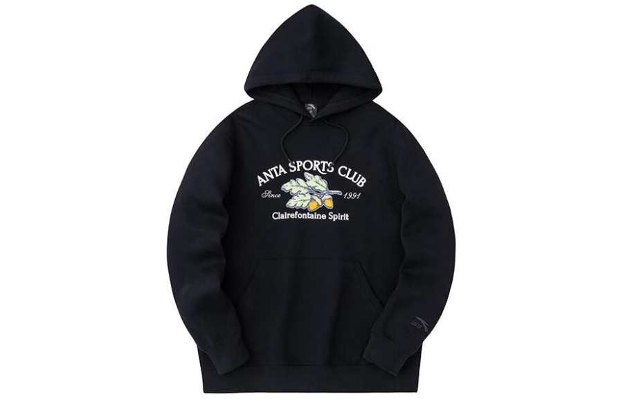 ANTA Anta Life Collection Sweatshirt Men's Basic Black