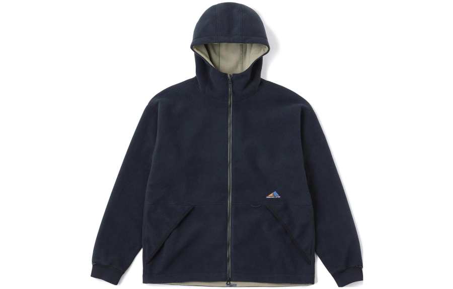 New Balance New Balance Classic Fleece Sweatshirts Men's Black Hooded Moderate Cardigan