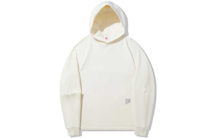 Li-Ning Li Ning Sweatshirts Men's Ecru Hooded Moderate Regular