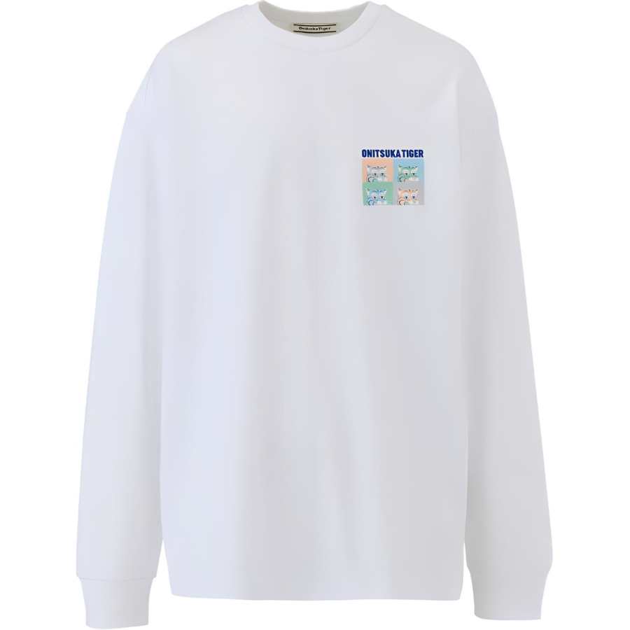 Onitsuka Tiger T Shirt Unisex Gray