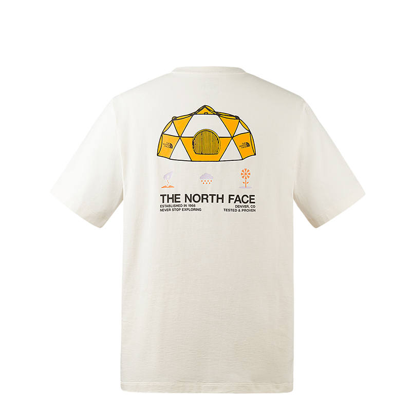 THE NORTH FACE T Shirt Unisex Dune White