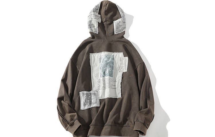 A SQUARE ROOT A SQUARE ROOT Sweatshirts Unisex Dark Coffee Hooded Thickened