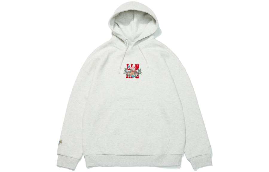 Li-Ning Li Ning Sports Lifestyle Collection Earning Money Every Day Collection Sweatshirt Unisex Gray