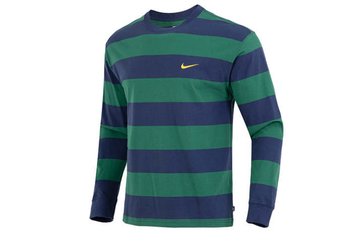 Nike Nike Sweatshirts Men's Green Crew Neck Moderate Regular