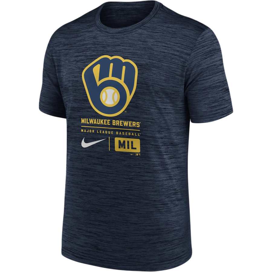 Nike Nike Milwaukee Brewers Authentic Collection Velocity Men's Nike Dri-FIT Mlb T-Shirt
