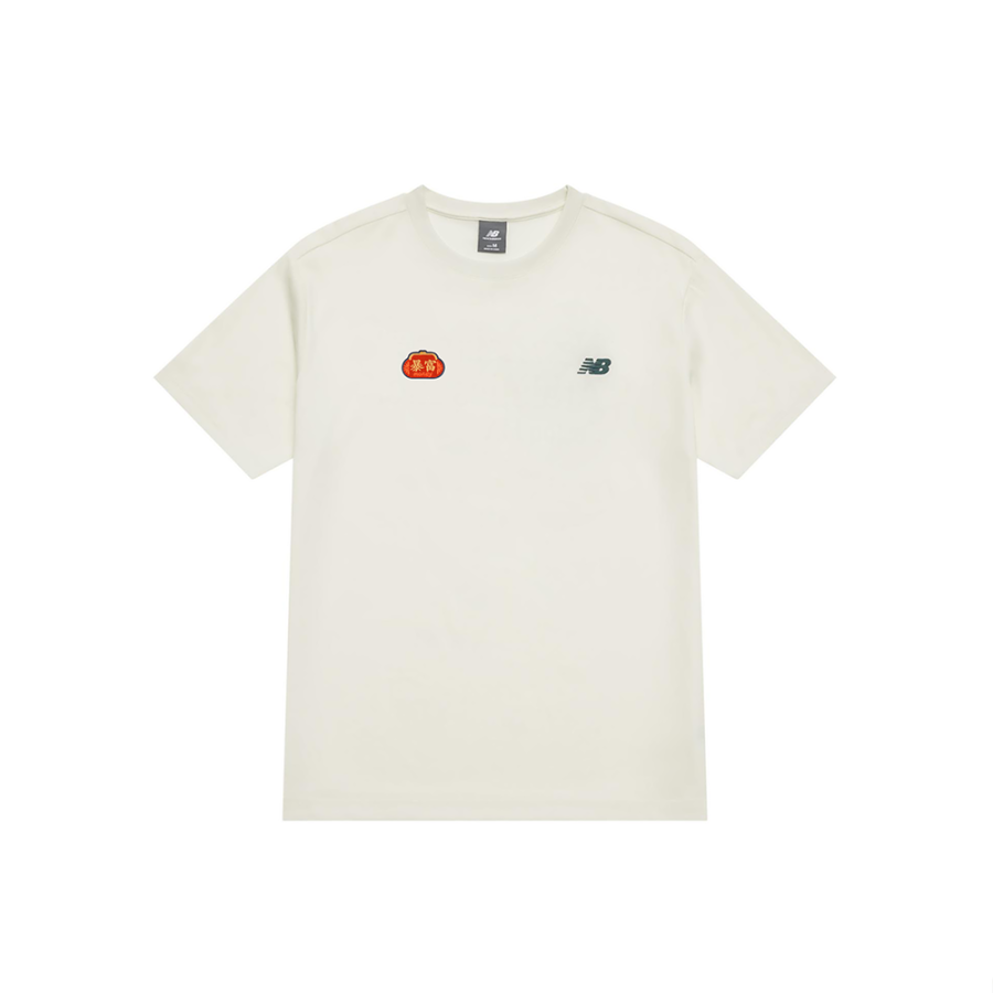 New Balance New Balance T Shirt Unisex Ivory White