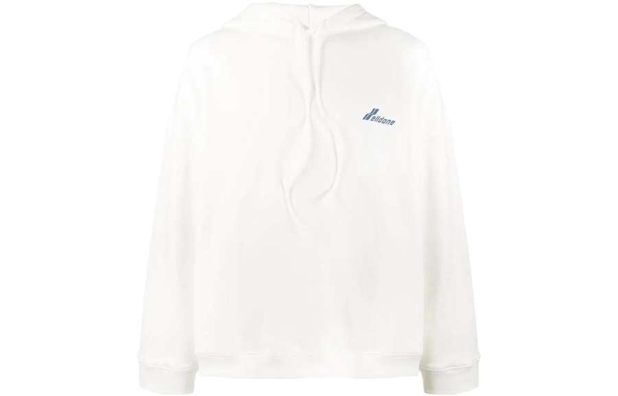 WE11DONE WE11DONE Sweatshirts Unisex White Hooded Moderate Regular