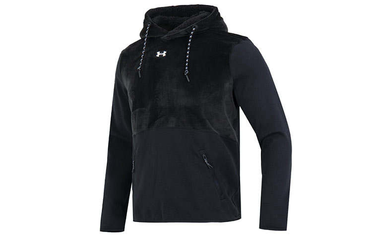 Under Armour Journey Sweatshirts Men's Black Hooded Moderate