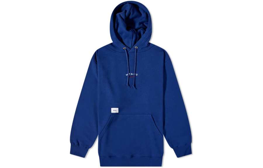 WTAPS WTAPS Sweatshirts Men's Blue Hooded Moderate Regular
