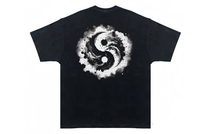 Adidas Adidas Drop Shoulder Sleeve T Shirt Unisex Black