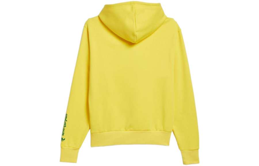 Adidas Adidas Sweatshirts Men's Yellow Hooded Moderate Regular