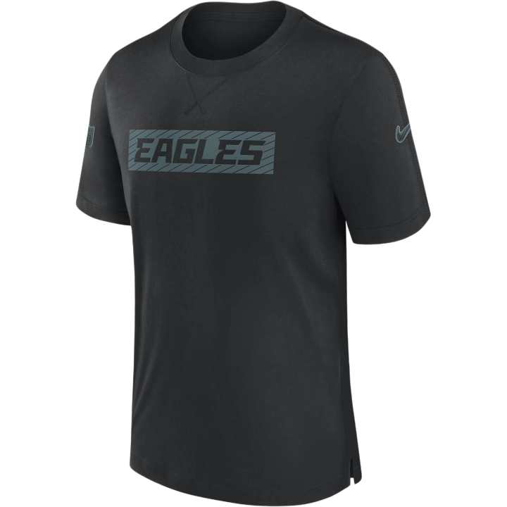Nike Nike x NFL Dri Fit Philadelphia Eagles Sideline Player T Shirt Men's Black