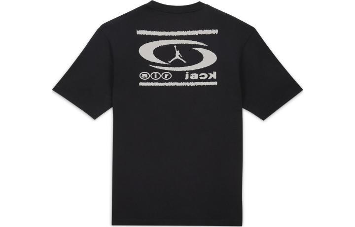 Jordan Jordan x TRAVIS SCOTT SS24 T Shirt Asia Version Unisex Black