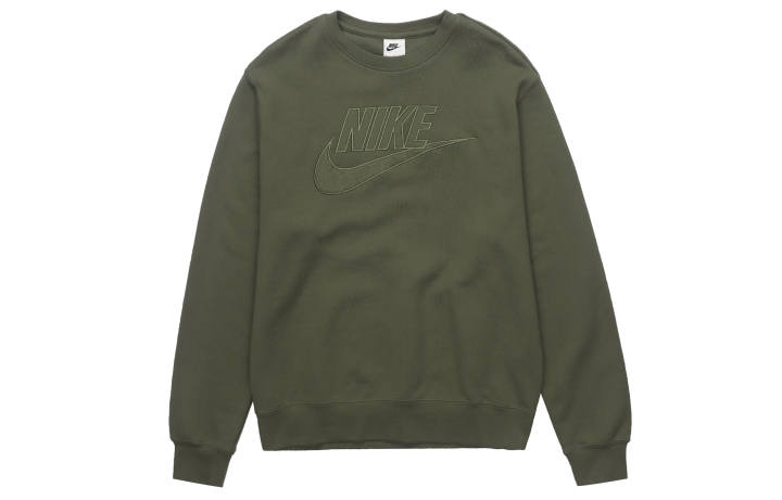 Nike Nike Sweatshirts Men's Olive Green Stand Collar Moderate Other