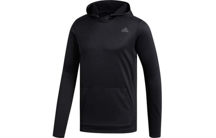 Adidas Adidas Sweatshirts Men's Black Hooded Moderate Regular