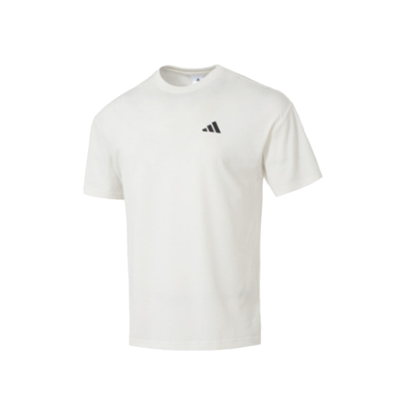 Adidas Adidas T Shirts Men's White Crew Neck Moderate