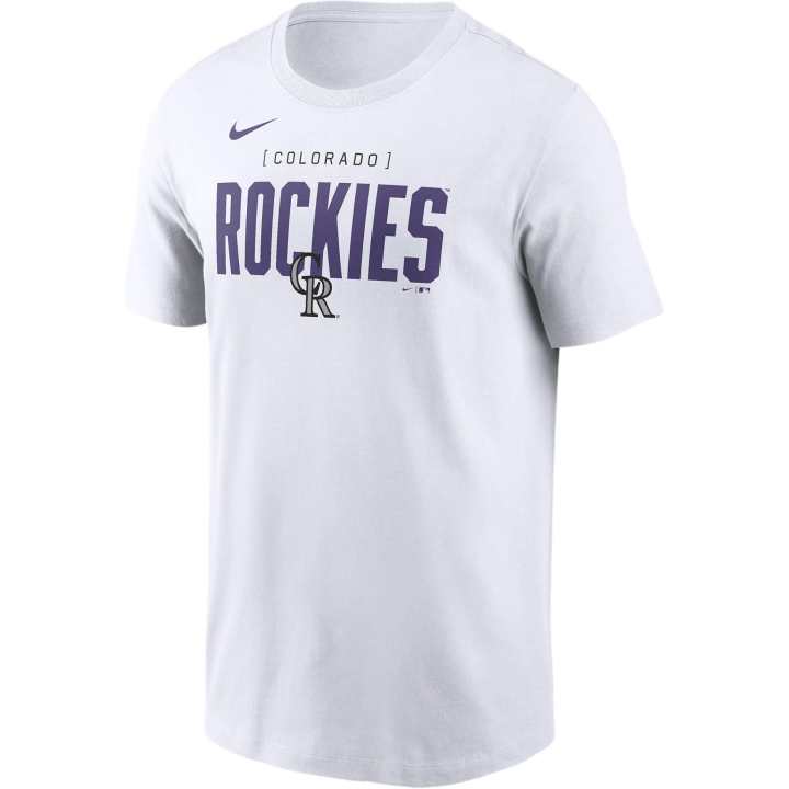 Nike Nike T Shirt Colorado Rockies Men's White