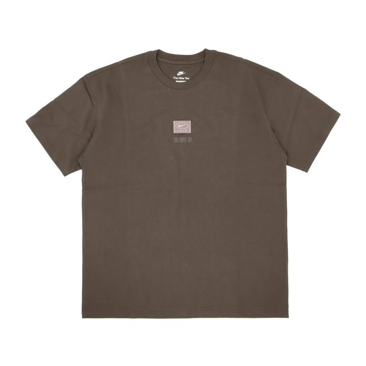 Nike Nike T Shirts Men's Brown Crew Neck Moderate Straight Fit