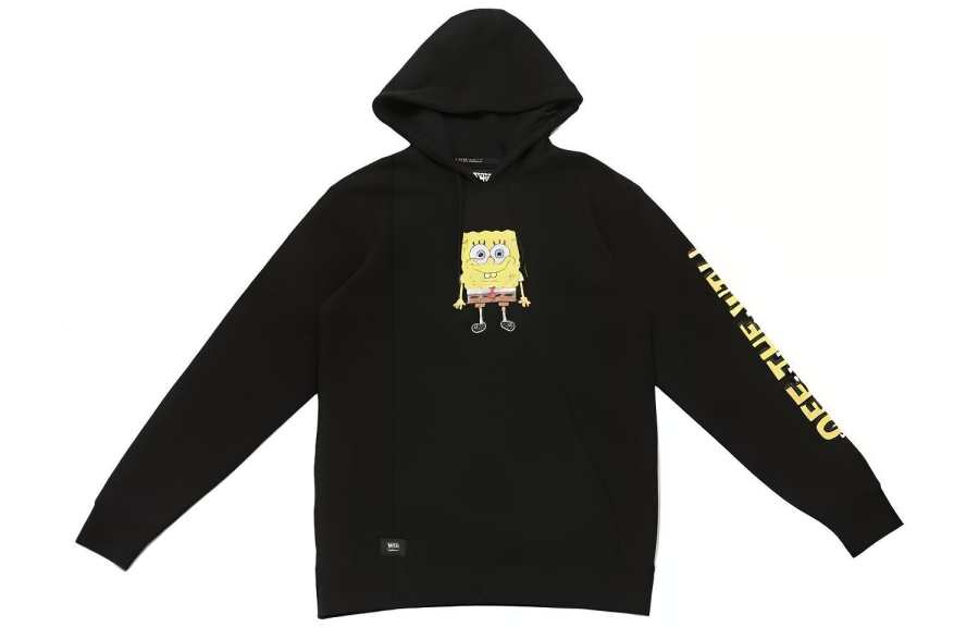 Vans Vans Sweatshirts Men's Black Hooded Moderate Regular
